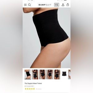 Bumpsuit support waist trainer
